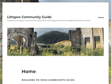 Tablet Screenshot of communityguide.linc.org.au